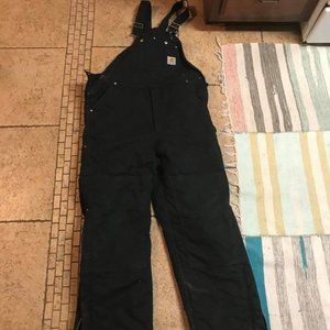 Carhartt Overalls Style R03 Black Insulated